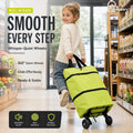 🛒 2-in-1 Folding Shopping Cart – Portable & Lightweight