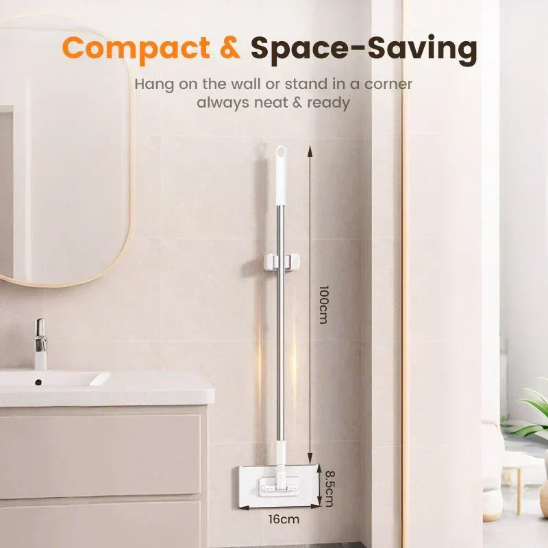 🧹 360° Swivel Extendable Flat Mop