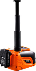 🚘Electric Car Jack Kit with Safety Protection, Impact Wrench, LED Light & Remote Control
