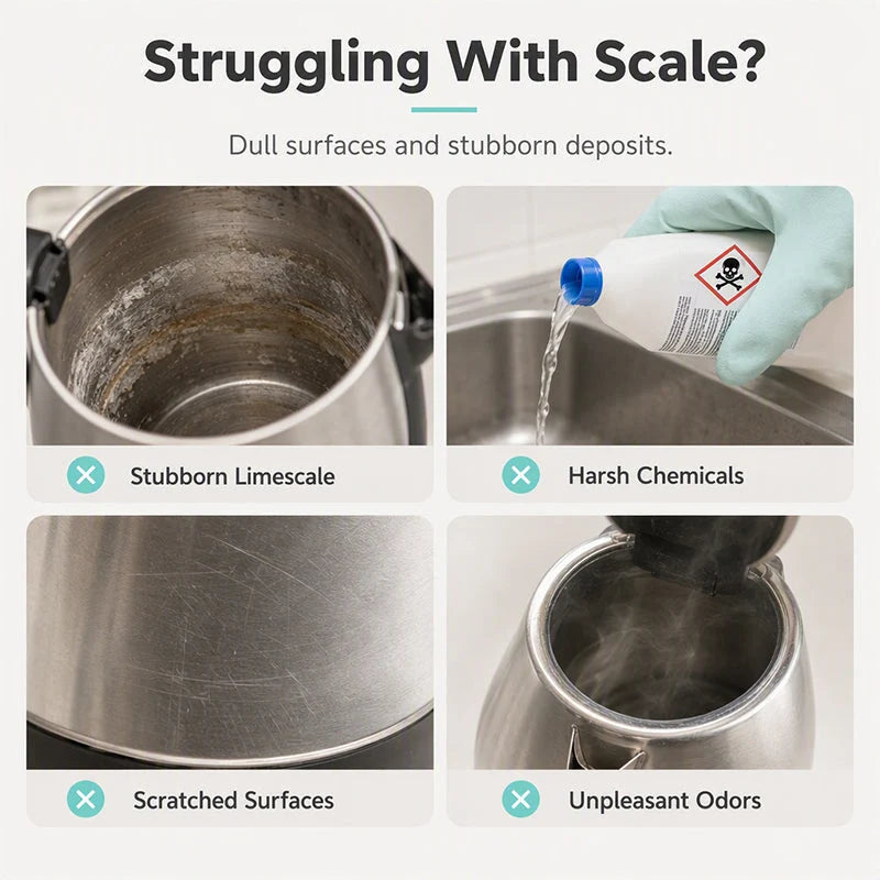 🧽 Limescale & Hard Water Stain Cleaning Sponge